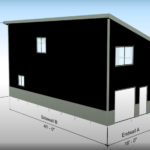Modern galvanized steel cabins in Show Low, Arizona, showcasing durability and aesthetic appeal in a serene setting