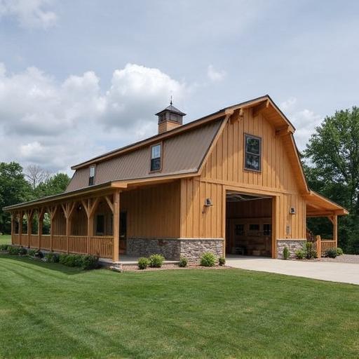 Detailed breakdown of 1500 SQ FT BARNDOMINIUM COST for construction and design.
