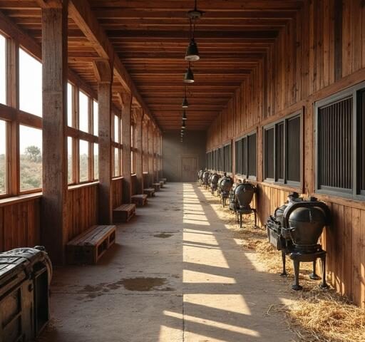 Stylish barnDOMINIUM in Phoenix, AZ, showcasing modern design and rustic charm in a desert setting.